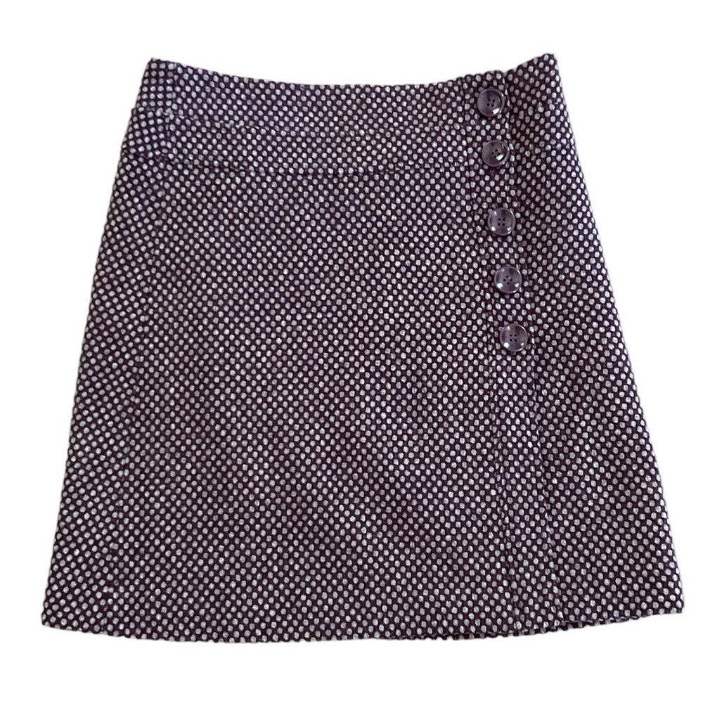 Talbots Plum Purple/Gray Skirt